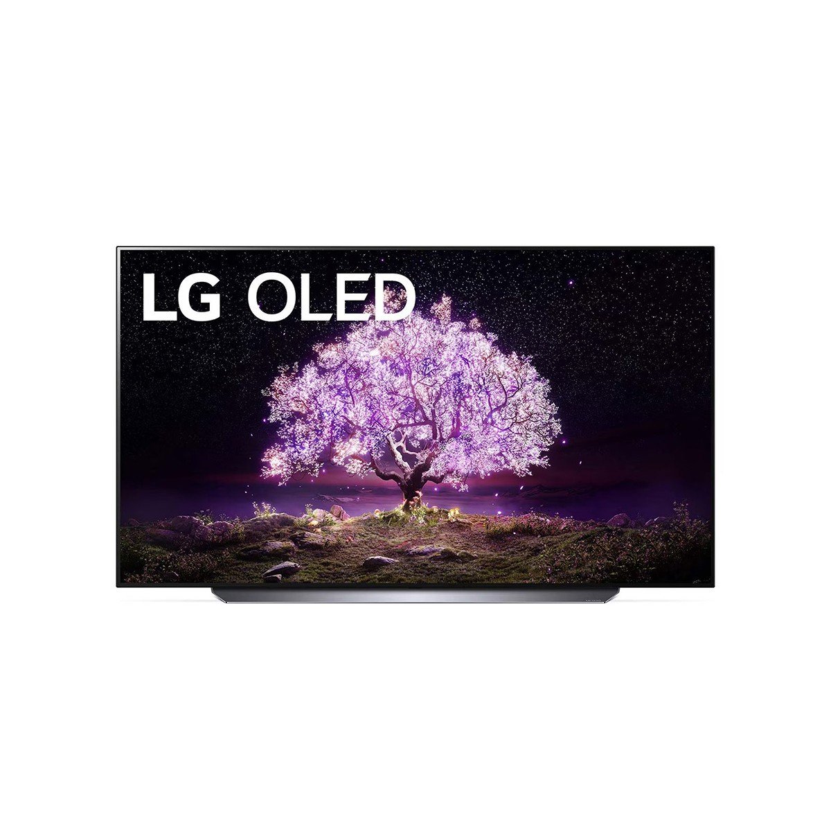 LG OLED TV 48 Inch C1 Series, Cinema Screen Design 4K Cinema HDR WebOS Smart AI ThinQ Pixel Dimming