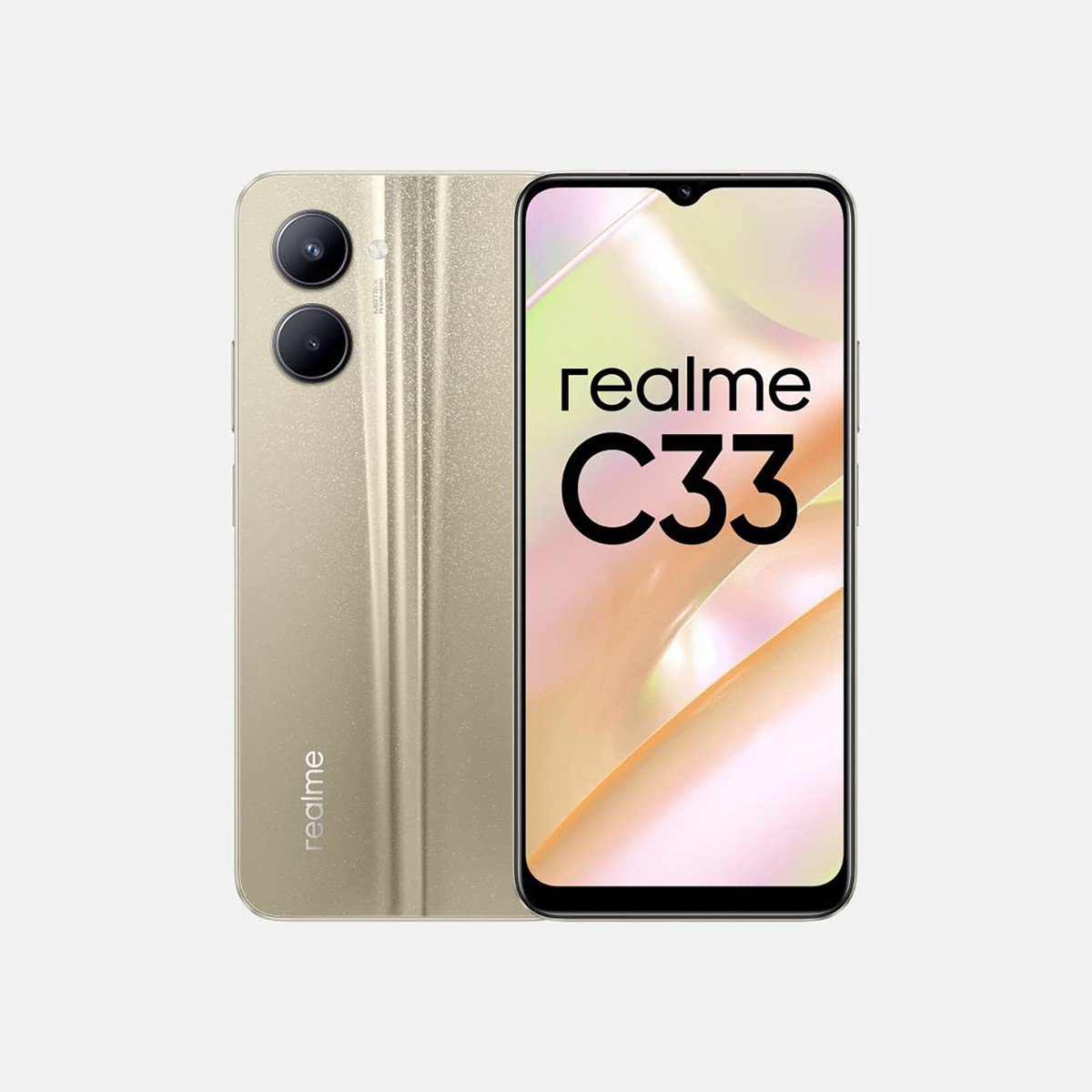 Realme C33- 64+4GB Gold