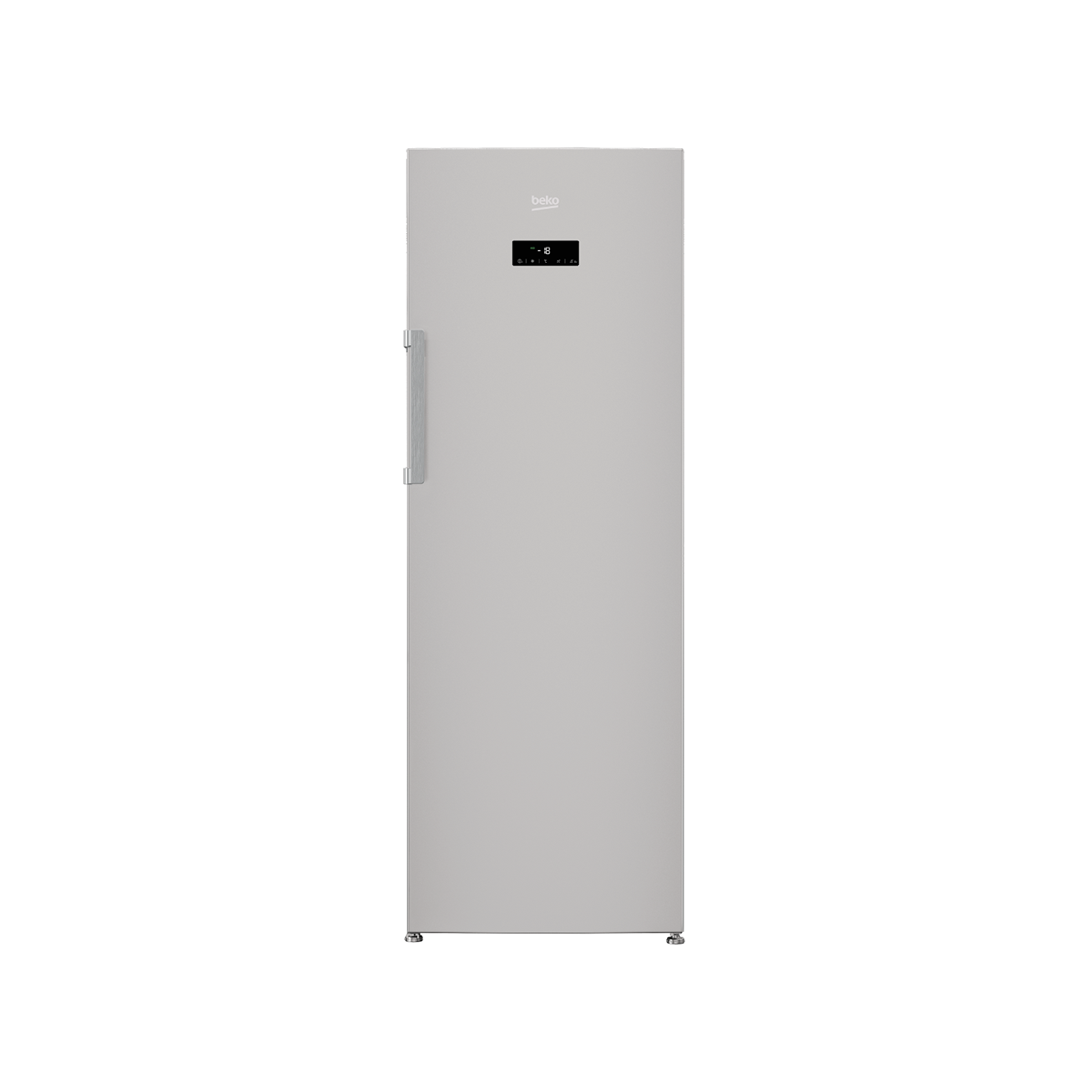 Beko - Deep Freezer -Upright Freezer 280 lt -net 260lt- Nofrost  7 Drawer -Digital touch- Silver