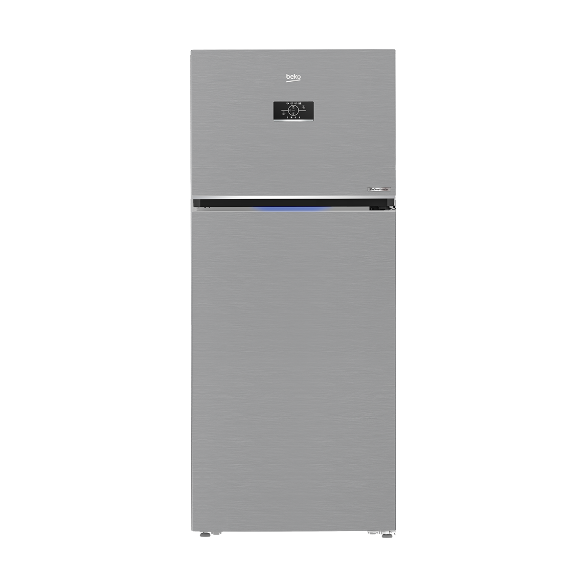 Beko - Refrigerator -2 Door - 590 lt -net 557 LT - stainless - Nofrost -ProSmart Inverter  - HF Digital