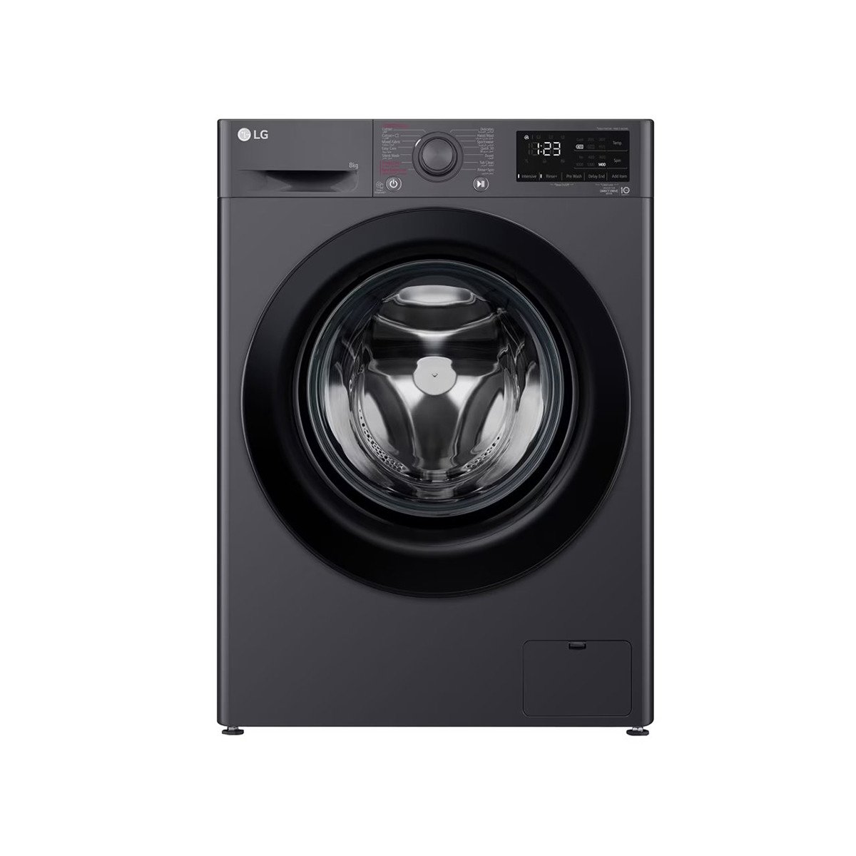 LG - Washing Machine 8 Kg Vivace Washing Machine, with AI DD technology M/Black