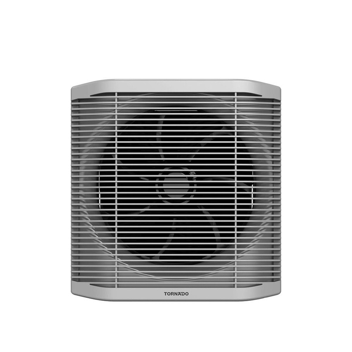 TORNADO Bathroom Ventilating Fan 20 cm, Privacy Grid, Black x Grey TVS-20BG