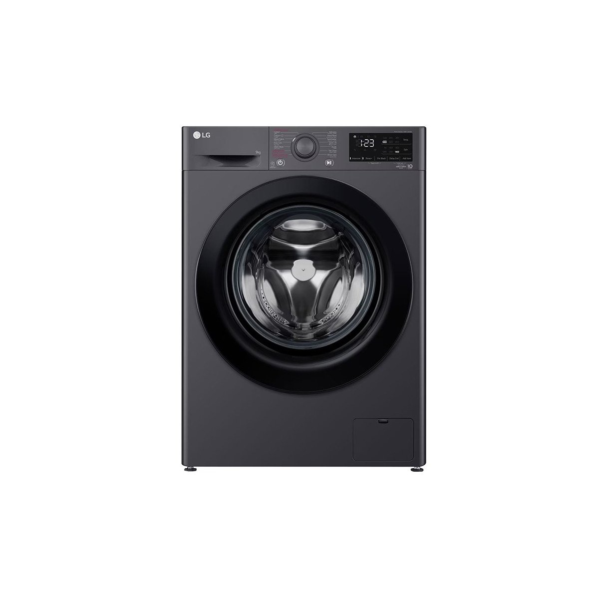 LG - Washing Machine 9 Kg Vivace Washing Machine, with AI DD technology M/Black